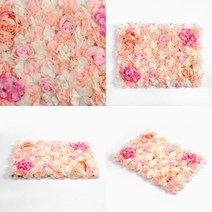 요비월드 조화 꽃벽 60X40CM 웨딩포토부스 웨딩포토존 포토월