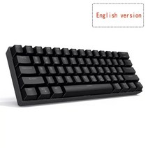 컴퓨터키보드 2023New-61Key 무선 블루투스 2.4Ghz 게이밍 기계식 키보드 2 모드 휴대폰 태블릿 노트북 레, 한개옵션2, 02 GK61 black grey US, 02 Brown Switch