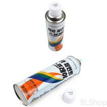 금속 도색 스프레이 페인트 락카 무광투명색 420ML