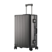 Sindermore 수하물 TSA 잠금 장치가 있는 Aluninum 하드사이드 슈트케이스 블랙.