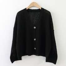 제니트 여성용 로엣디 크롭 가디건 G963