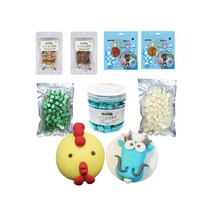 꼬메빔보 향기 버블솝플레이 비누클레이 리필 50g - 1kg, 500g, 빨강