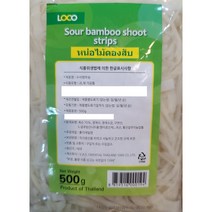 수어뱀부슛 죽순채 Sour Bamboo shoot strips 500g worldfood, 1개
