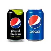 펩시 콜라 제로 슈거 라임 355ml 24개 뚱 캔 업소용, 펩시355캔12개+펩시제로355캔12개