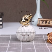 애완동물 유골 항아리 추모함 유골함 무지개다리 흰색 고양이와 강아지 화장 장례식 기념, 네이비 블루