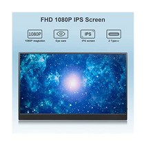 Szory 포터블 모니터 랩탑 15.6 인치 프레임less Eye Care 1080P IPS HDR USB-C HDMI 여행 PC 폰 스위치 PS4/5 X박스 스피커 커버 서브모니