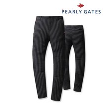 파리게이츠 골프 pearlygatesgolf남성 더블 S/T 스트레치 팬츠 P51183PT307_BK, 005, BK