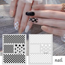 고급 디자인 네일스티커 12종, #7