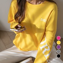 [나크21] (55~120) 사이드 드림레터링 볼륨핏 맨투맨 KO11-T-44
