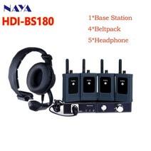 FITRADE NAYA HDI-BS180 무선 인터콤 시스템 변속기 거리 2000m 전이중 신호 통신 토크백 PK H, 03 HDI-BS180 K1