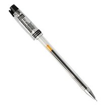 동아 파인테크 볼펜 0.3mm, 흑색, 10개