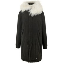 미스터앤미세스퍼 18FW 182PK1001S C1 C1000 퀄트 라쿤퍼 파카 블랙 화이트 여성 점퍼 TR