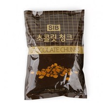 선인 벨기애산 리얼 다크 청크 1kg초콜릿, 선인 다크청크 1kg+아이스박스, 1kg, 1개