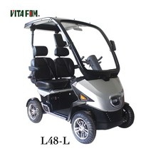 새로운 디자인 1500W 노인 이동성 전동 스쿠터 4륜 장애인 노약자 전기 스쿠터, 1개