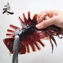 영덕에서 말린 국내산 반건조오징어 대 10미/900g피데기, 단품