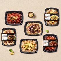 대용량 벌크업도시락 3종 6팩 직장인 단백질 식단 간편식 건강관리, 대용량 도시락 3종 6팩