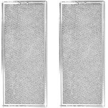 W10208631A 전자레인지 그리스 필터 교체품 GE 삼성 및 많은 브랜드 2팩 [박스 포장]