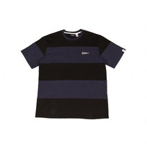 [TMRW] TMRW 깃발자수 절개배색 티셔츠112HCT801U_NA