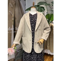 써스데이아일랜드 스트라이프 롱 자켓(T218MJ케이투36W)(1272482)
