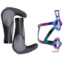 볼라니 에르곤 자전거 핸들그립 미끄럼방지 바앤드그립 물병케이지 세트