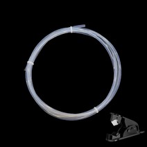 BZ 3D 3M PFA 테프론 보든 튜브 섭씨 260도 고온 투명 PTFE 튜브 2 X 4mm Ender 3 CR-10 MK3 MK3S Mega 3D 프린터 등을 위한 1.75mm
