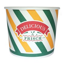 일회용 종이용기 인쇄 750CC 100개