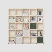 한샘 샘 책장 5단 120cm+80cm 시공 set (컬러 택1), 퓨어화이트(I)