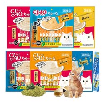 이나바 챠오츄르 대용량 80P 골라담기, 씨푸드버라이어티 SC196x4봉