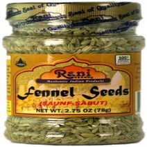 Rani Fennel Seeds (Saunf Sabut) Whole Spice 2.75oz (85g) All Natural ~ Gluten Free Ingredients | NON, 1, 85g