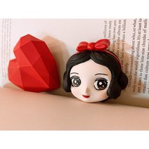 [라뮤즈캔들] ﻿백설공주 차량용 석고방향제 리필오일 박스포장, 블랙라즈베리엔바닐라