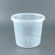 PP 원형내열용기 5종 500세트(뚜껑포함) 12oz 16oz 20oz 25oz 30oz MS T사이즈, PP원형내열용기 30oz (500세트)