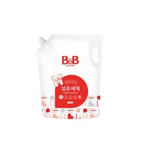 비앤비 섬유세제 리필 1800ml X6 또는 x4