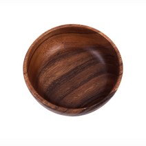 다용도 나무 그릇 볼 우드 플레이팅 식기 2호
