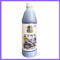 청솔 블루베리 음료베이스 / 과일원액, 835ml, 11개