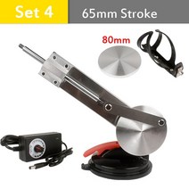 액츄에이터 엑츄에이터 텔레스코픽 선형 액추에이터 미니 빅 스러스트 스트로크 왕복 메커니, 15.Set 4  65mm - UK 220V