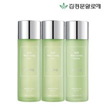 김정문알로에 큐어 카밍 토너 2개+카밍 에멀젼, 단품