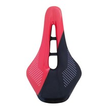 자전거 시트 쿠션 -MTB 도로 자전거 안장 인체 공학적 구역 개념 대기업, 빨간색, 1개