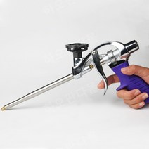 우레탄폼건 오토락 스프레이 방수 건용 발포, 업그레이드된 스티로폼 건 1개 [탄화불소 스프