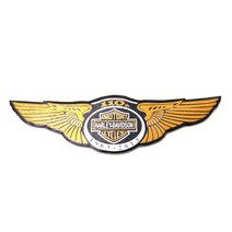 할리데이비슨 스티커 할리스티커 해골 엠블럼 바이크스티커, 28 GOLDEN WING 2, 1