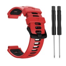 Garmin- Forerunner 735XT/220/230/235/620/630 용 실외 팔찌 교체 강철 버클 실리콘 스트랩, 7