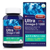 울트라 오메가3 EPA DHA 연어유 비타민D 중성지질 기역력 혈행개선 눈건강 영양제 추천, 1통, 상세페이지 참조