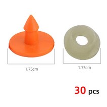 귀패 귀 태그 집게 30pcs 동물 라벨 양 토끼 염소 새끼 돼지 걸이 로고 오렌지 옐로우 핑크 플라스틱 가축 마크 식별 카드 이름표 인식표, b