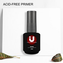 고무 베이스 및 탑 코트 젤 매니큐어 UV 반영구 베이스 젤 바니시 매트 탑 네일 프라이머 젤락, 04 acid free primer