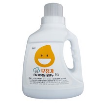 녹색인증 무첨가EM세탁용물비누1.3L, 1.3L세탁세제