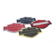 D21 할리데이비슨 모터사이클 엠블럼 스티커 뱃지 609135ea, 쿠팡리치팟 레드