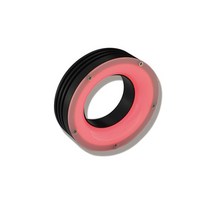 호환가능 플라스틱 병 문자 인식용 LED 머신 비전 링 광원 HXA60D74R2R-24V 모델, 03 파란