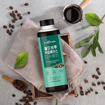 [업체발송] 흥국에프앤비 콜드브루 커피 베이스 디카페인 440ml 2개세트, 단품