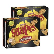 아노츠 쉐이프 크래커 비스킷 베지마이트 치즈 Arnotts Shapes Crackers Biscuits Vegemite Cheese 165g 2팩