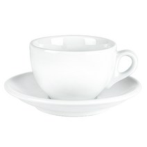 누보 바리스타 카푸치노 잔세트, white/화이트, 4개