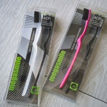 독일산칫솔모 메가스마일 미백칫솔 미디엄2개입 1세트